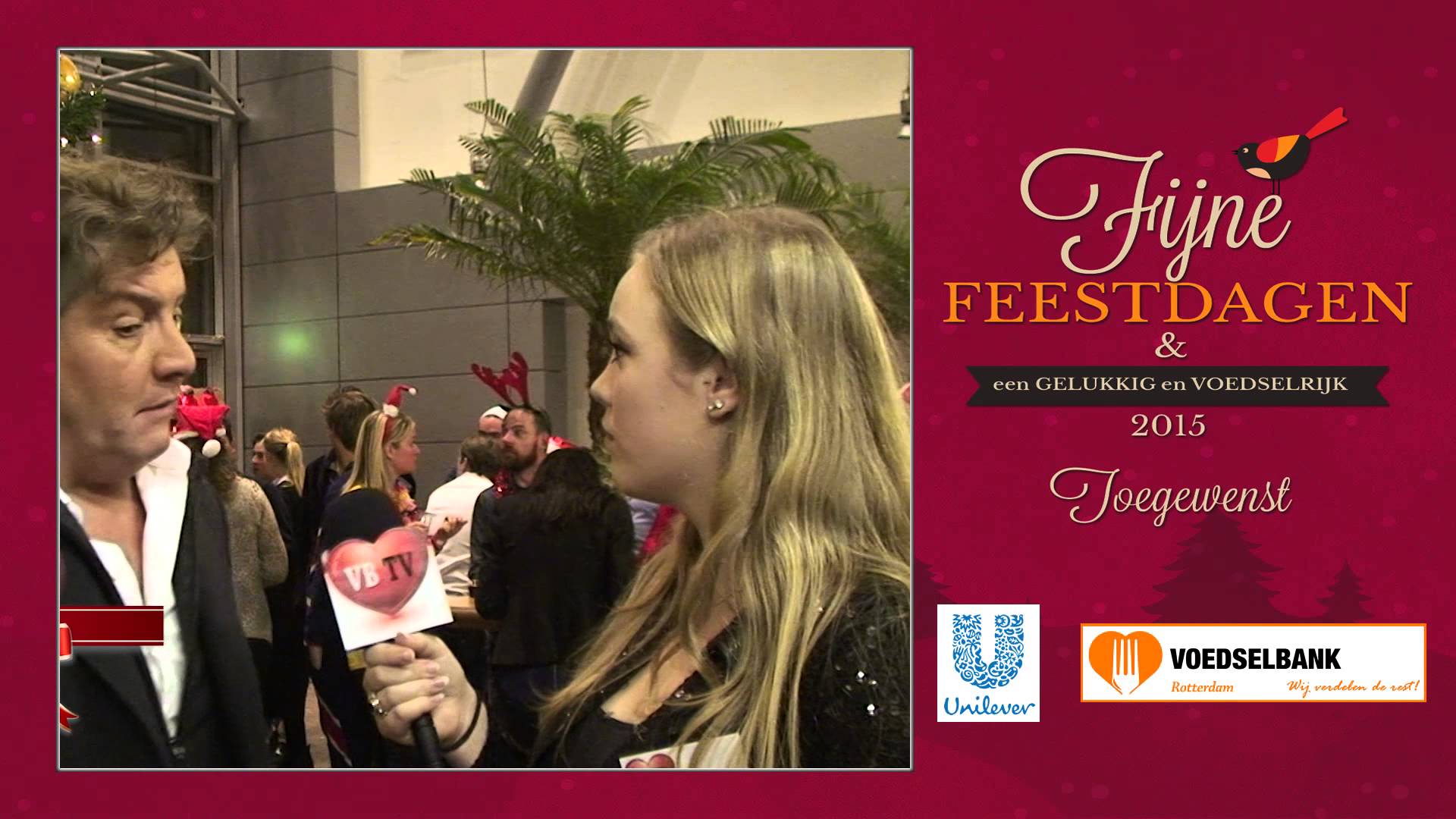 Unilever geeft 8000 kerstpakketten aan de Voedselbank Rotterdam